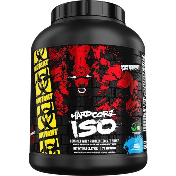 Mutant Hardcore Iso 5 lb Vanilla Ice Cream
