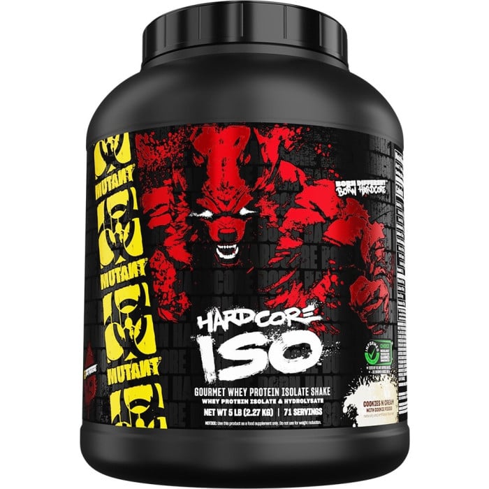 Mutant Hardcore Iso 5 lb Cookies & Cream