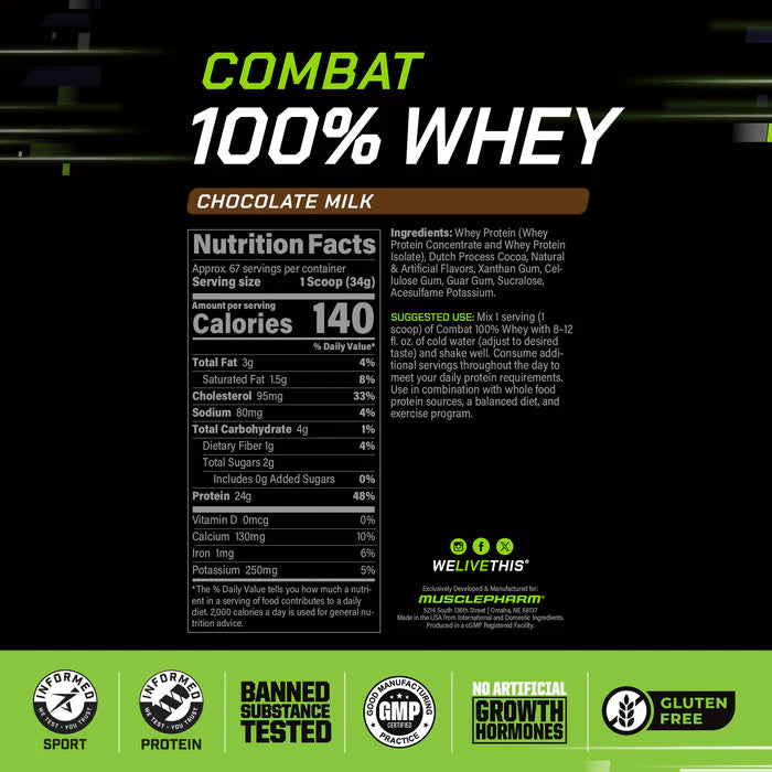 COMBAT 100% WHEY
