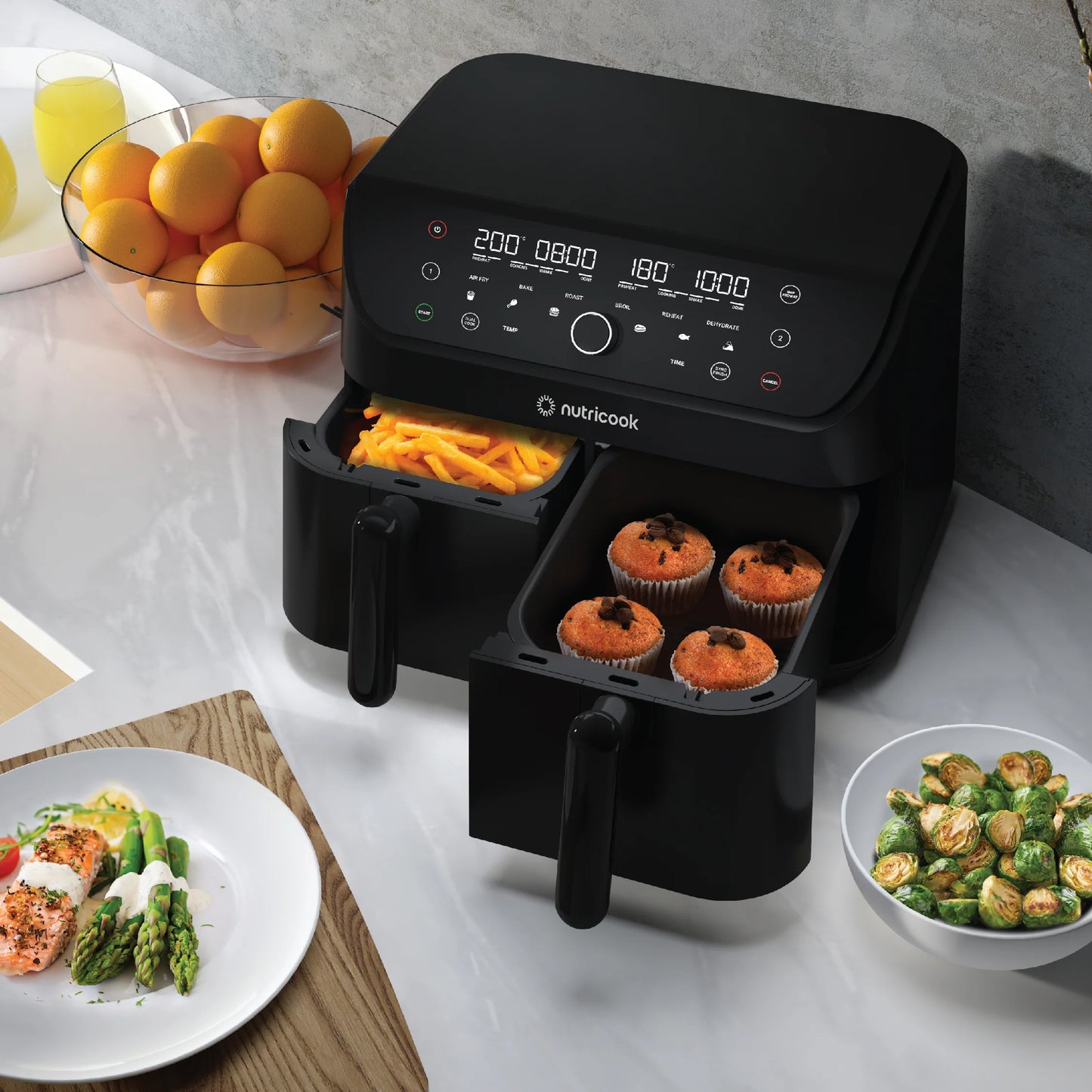 Nutricook Air Fryer Duo