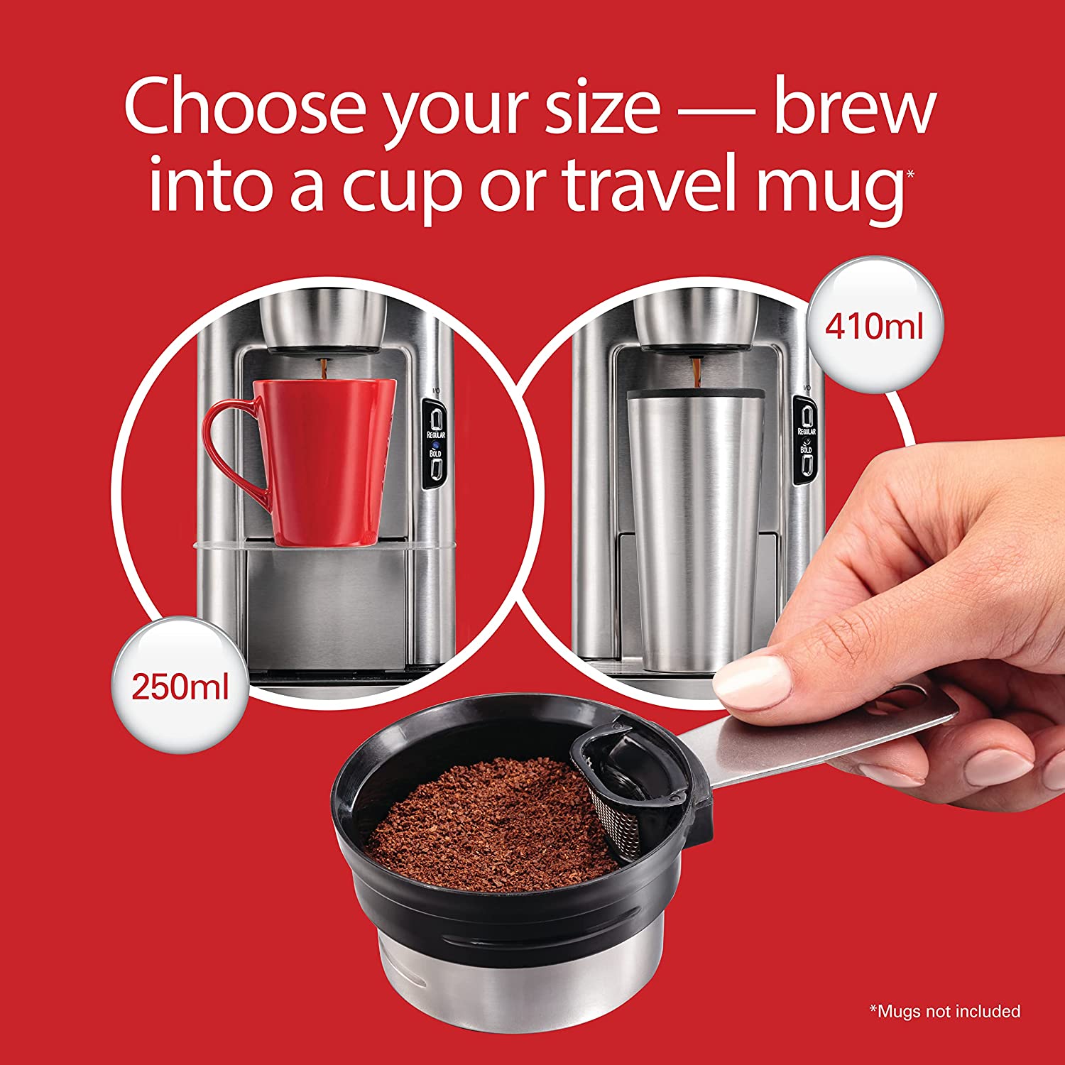 Scoop single discount serve coffee maker